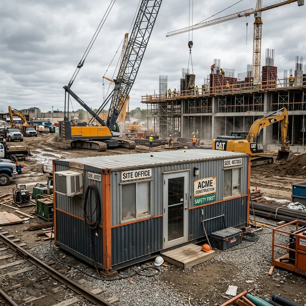 Construction site office application