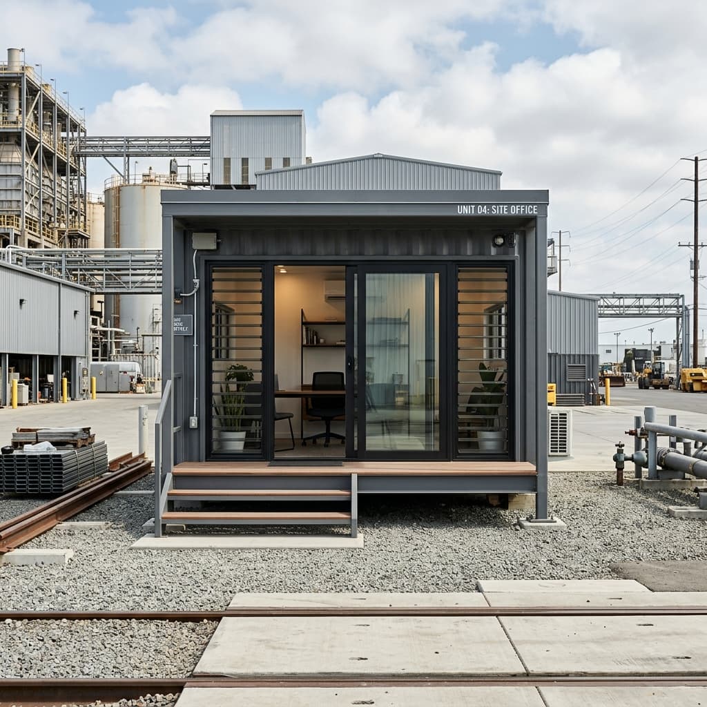 Industrial container cabin application