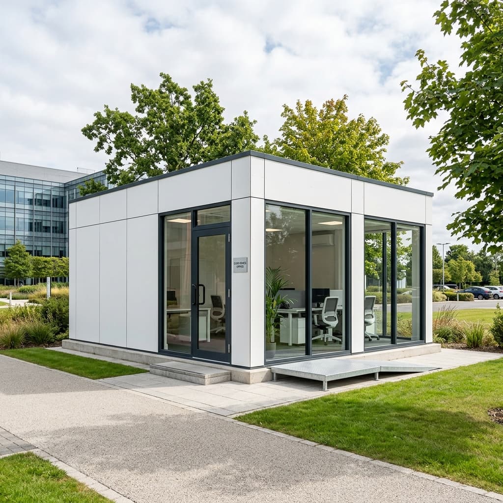Commercial office cabin application